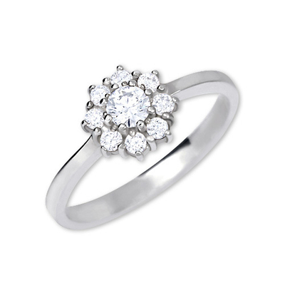 Unazë Brilio Silver  426 001 00432 04 - clear - 2.30 g, 54 mm, woman