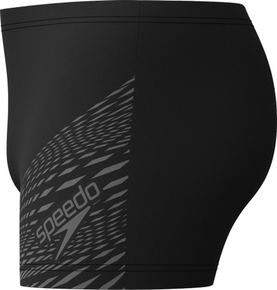 Rroba banje burra Speedo Medley Logo Aquashort, Enduraflex, i zi gri