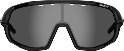 Syze sportive TIFOSI Optics Sledge për burra, lente smoke, kornizë e zezë