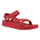 Sandale për gra Teva Midform Universal Leather, lëkurë, me platformë 1", të kuqe