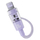 Кабел за полнење Baseus Gem USB C во Lightning, 20W, 2m, виолетов