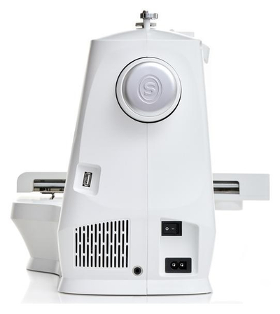 Makine qepëse dhe qëndisëse Singer SE9155, ekran me prekje 7", e bardhë