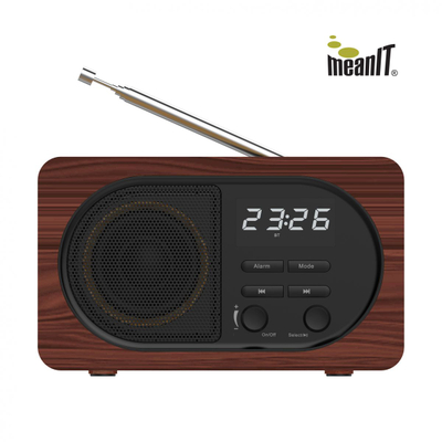 Radio altoparlant Bluetooth meaniIT B4, e kaftë/ zezë