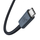 Kabllo USB Baseus USB C në USB C, 1m, 240W, e zezë
