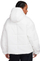 Jaketë Nike Sportswear Classic Puffer Therma FIT, me kapuç, e bardhë