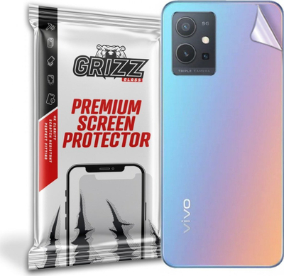 Folie mbrojtëse e pasme GrizzGlass për Vivo Y75 5G, satin, transparente