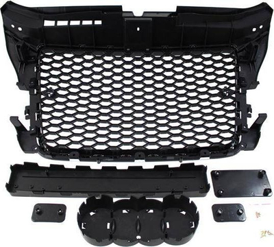 Grillë përpara Audi A3 8P RS Style 2009–2012, PDC, krom e zezë