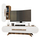 Set mobilie për TV (HM11854), bardhë