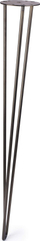 Këmbë tavoline çeliku Sourcing Steel Hairpin Leg D8 L710, 71 cm, të zeza
