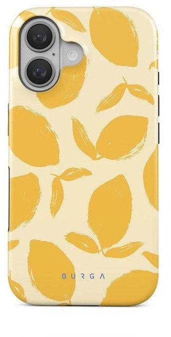 Mbulesë telefoni Burga Lemon Tart Tough MagSafe, për iPhone 16 Plus, shumëngjyrëshe