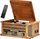 Sistem stereo Denver HIF2002DAB, Bluetooth AUX USB, CD DAB+ kasetë vinil, i zi