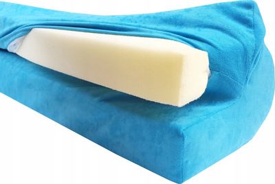 Mbrojtës krevati për bebe Foam, 70 cm, shkumë, blu