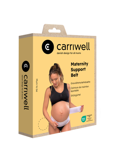 Rrip mbështetës shtatzënie Carriwell Maternity Support Belt, madhësia L XL, i bardhë