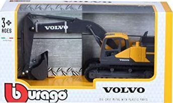 Model miniaturë ekskavator Tobar Volvo EC220E, shkalla 1:50, metalik