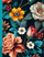 Fletore Fresh Grid Flowers, 128x165mm, 48 fletë, shumëngjyrëshe