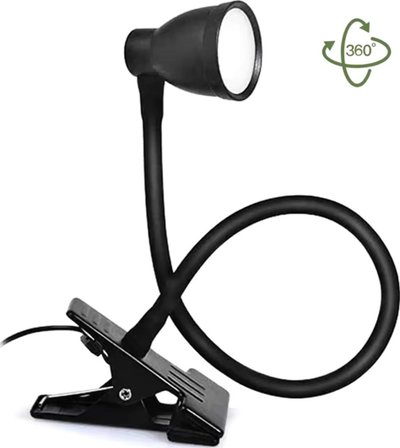 Llambë tavoline ATL LED, USB, e zezë