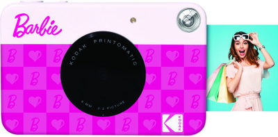 Kamerë instant Kodak Barbie Printomatic, 5MP, print 2x3", rozë