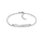 Byzylyk për femra Tommy Hilfiger Linear 2780952, i argjendtë