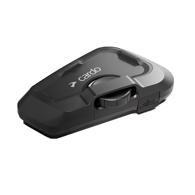 Sistem komunikimi për helmetë Cardo Freecom 2x, Bluetooth, Single Pack, i zi