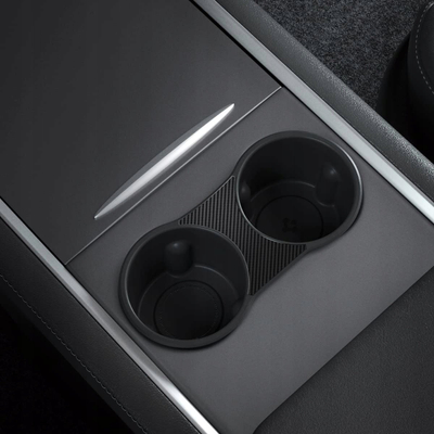 Mbajtëse gotash për konsolën qendrore Spigen Tesla, TPU, për Model 3 dhe Model Y 2021+, e zezë