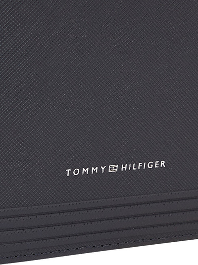 Kuletë lëkure për meshkuj Tommy Hilfiger, e zezë