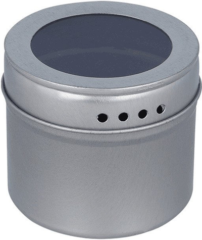 Метална кутија за зачини Not Specified, 0,25 L, со дозерски капак, сива