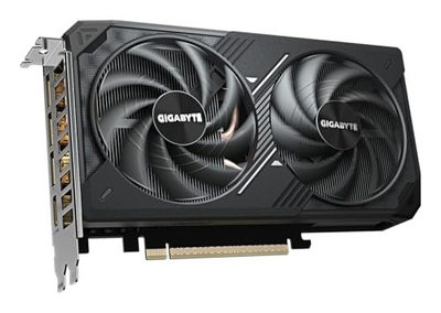 Kartë grafike GIGABYTE GeForce RTX 5060 Ti WINDFORCE MAX OC, 8GB GDDR7, PCI-E 5.0, e zezë