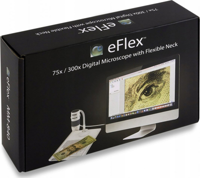 Дигитален микроскоп Карсон eFlex MM-840, 75x 300x, ЛЕД светло, со УСБ