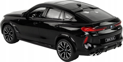 Makinë me telekomandë Rastar BMW X6 M, shkallë 1:14, licencë zyrtare, e zezë