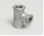 Tee 90° metalike e galvanizuar, 2" x 1" x 2"