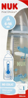 Biberon NUK First Choice, 300ml, tregues temperature, blu