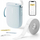 Printer etiketash Niimbot D11 D11_H, portativ, Bluetooth, blu e çelët