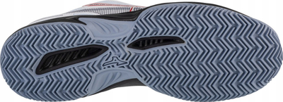 Atlete padeli Mizuno Break Shot 4 Padel M 61GB233507, me rrjetë ajrosëse, taban gome, të bardha