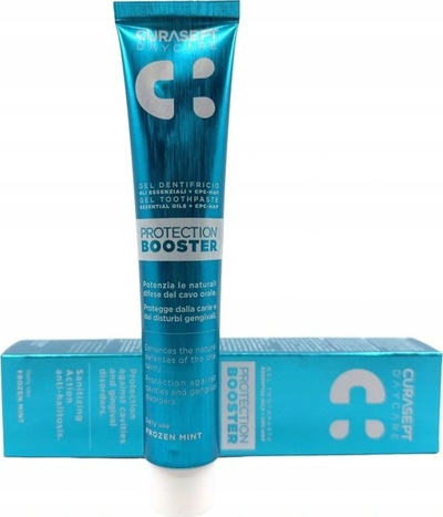 Pastë dhëmbësh xhel Curasept Daycare Protection Booster Frozen Mint, 75 ml