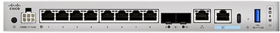 Firewall sigurie Cisco Secure Firewall 1220CX, 10GbE, për tavolinë, gri
