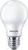 ЛЕД сијалица Philips A60, 8W, E27, 4000K студено бела, пакет 4 парчиња