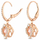 Vathë për femra Swarovski 5516477, të artë/rozë