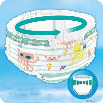 Pampersa Splashers 4-5, 9 - 15 kg, 11 copë