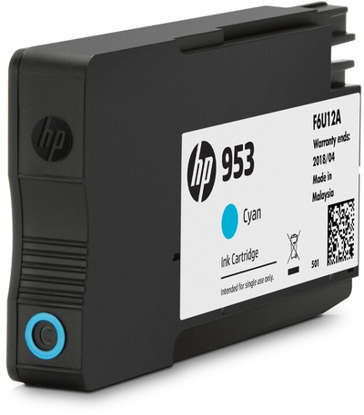 Ngjyrë e kaltër për printer HP F6U12AE 
