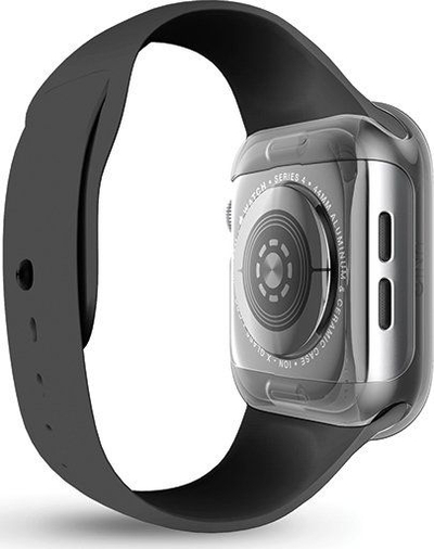 Mbrojtëse ore Uniq Garde për Apple Watch Series 4 5 40mm, gri e tymt
