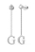 Vathë për femra Guess Crystal Harmony JUBE02223JWRHT, të argjendtë