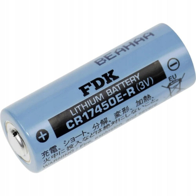 Bateri litium FDK CR17450E R SECE, 3V, 2400mAh, që e mban temperaturën