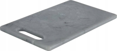 Dërrasë prerëse Rotho White Marble, 25 x 15 cm, plastike, gri mermeri