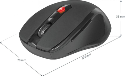 Maus Defender Ultra, wireless, USB, i zi