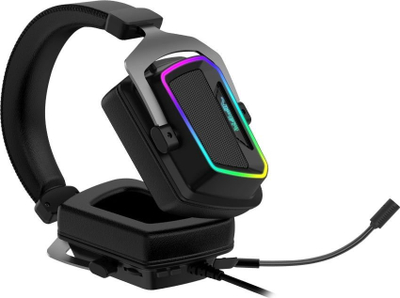 Kufje Patriot Memory Viper V380 RGB, me kabllo, të zeza