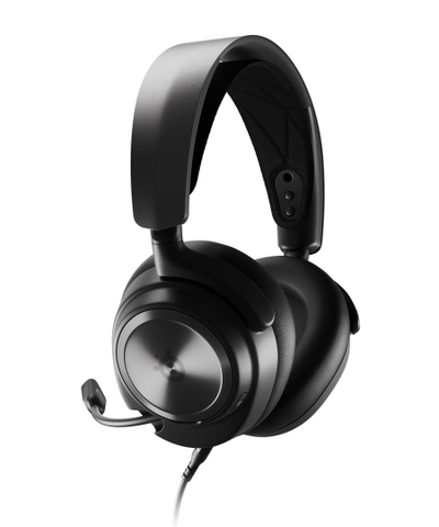 Headset gaming SteelSeries Arctis Nova Pro, me kabllo, GameDAC Gen 2, i zi