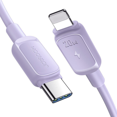 Kabllo USB Joyroom JYR754, USB C në Lightning, 1.2 m, vjollcë