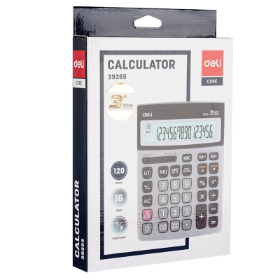 Deli Kalkulator 39265 16 Digits 1/20