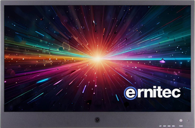 Професионален монитор Ернитек PVM, 43\", Full HD 1080p, метално куќиште, црн