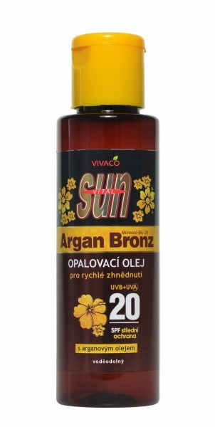Vaj Sun Argan Oil SPF 20, 100 ml